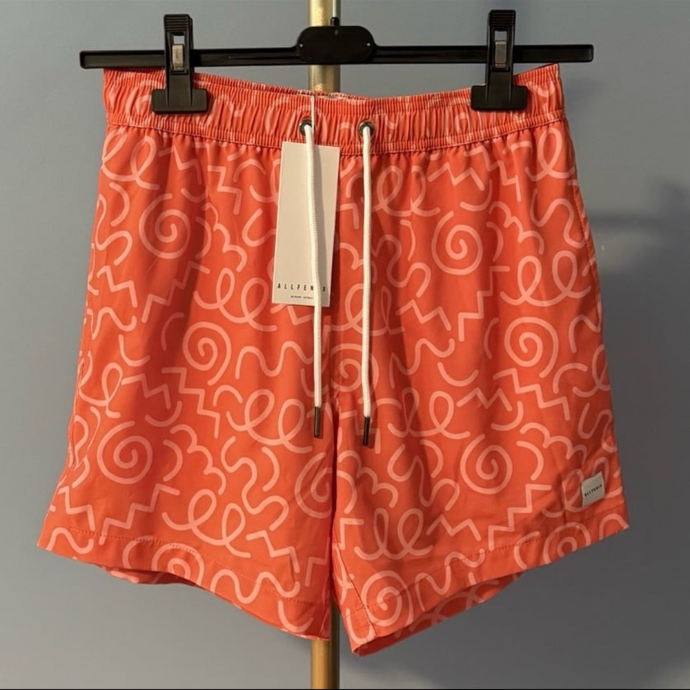 ⚡️Allfenix Men's Squiggle Swim Shorts - Small